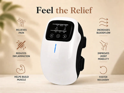 Feel the relief — relieves pain, improves joint mobility, faster recovery
