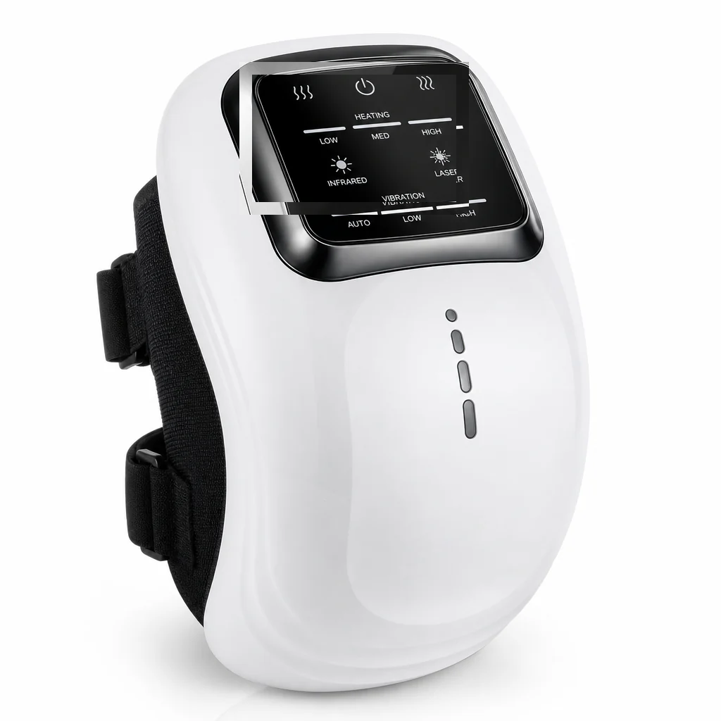 Soovana Wireless Knee Massager — Silver Trim